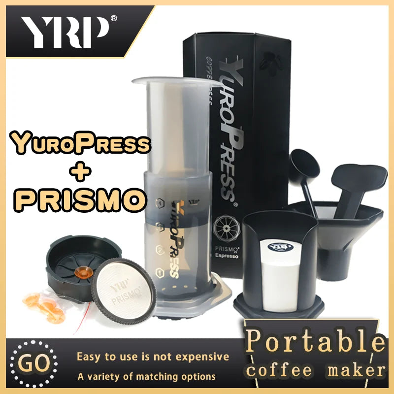 Portable Pressure Espresso Maker | Complete Kit for Coffee Anywhere | Atelier Du Brew